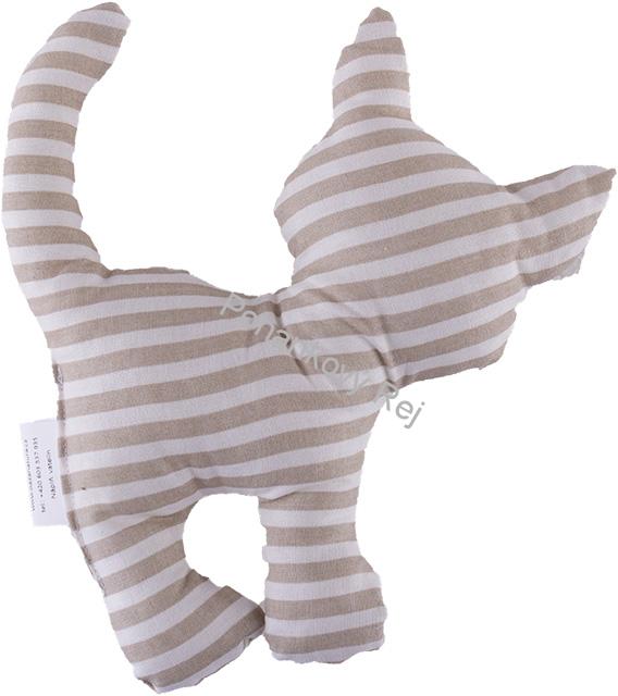 Domaluj si - Pruhovaná kočka 18 cm