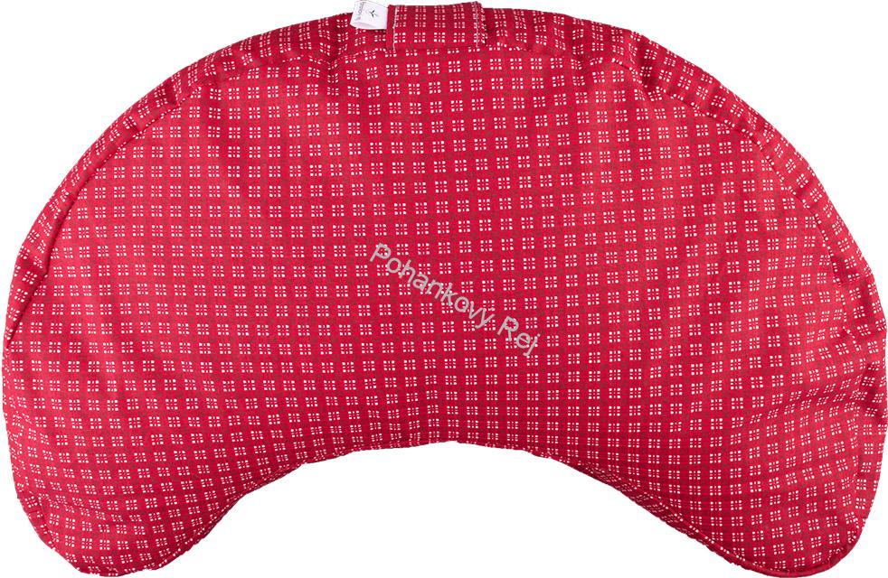 Podpůrný polštář Červenobílý 43 x 21 x 12 cm